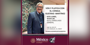 Presentan mexicanos residentes en Los Ángeles “Agenda de Emergencia” ante el Consulado