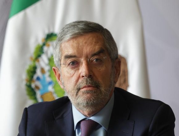 Ciudad de México, Agencia Xinhua. Juan Ramón de la Fuente, secretario de Relaciones Exteriores.
