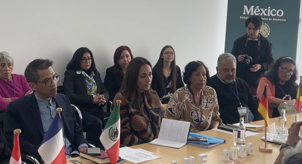 Visita del IMME a la embajda de México een Berlin