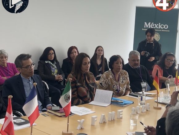 Visita del IMME a la embajda de México een Berlin