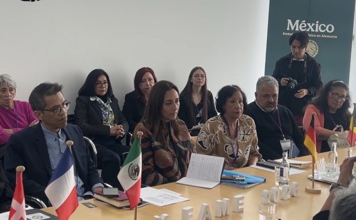 Visita del IMME a la embajda de México een Berlin