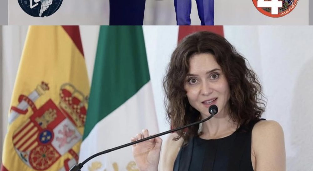 Visita de la presidenta de la comunidad de Madrid, Isabel Díaz Ayuso