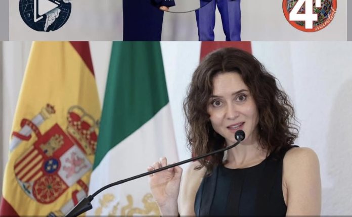 Visita de la presidenta de la comunidad de Madrid, Isabel Díaz Ayuso