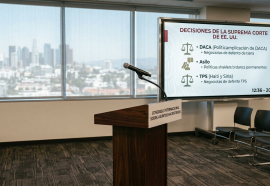 Advierte cónsul en LA que Suprema Corte de EU endurece políticas migratorias