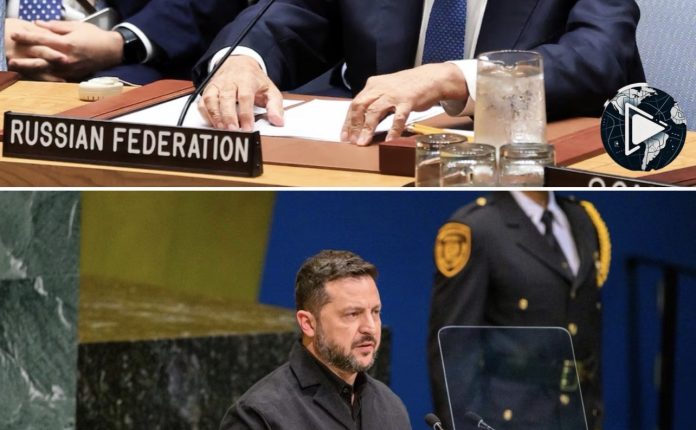 Lavrov y Zelensky en la ONU: dos relatos sobre el origen de la guerra en Ucrania