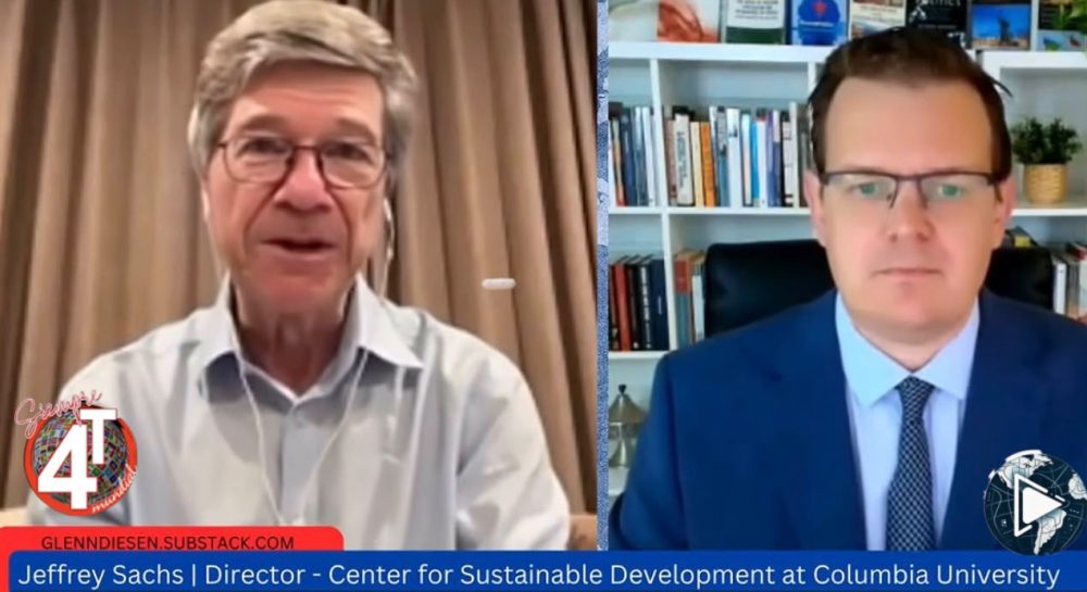 Entrevista de Jeffrey Sachs con Glenn Diesen